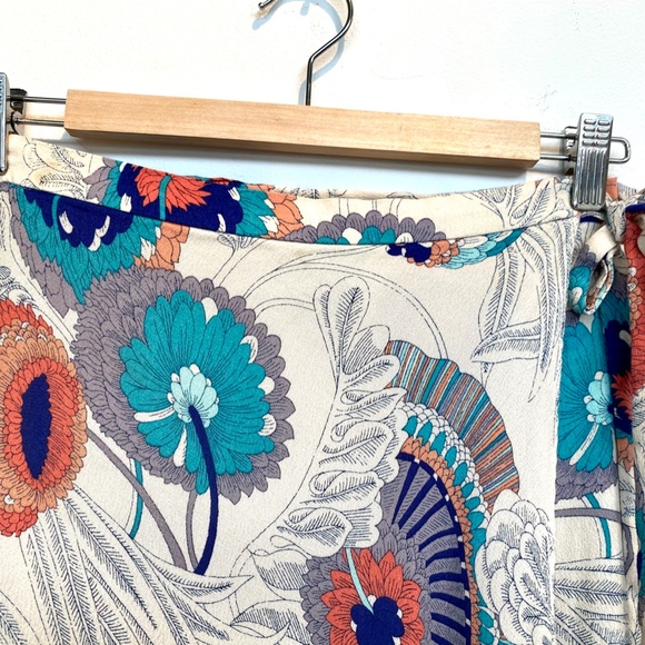 Zara Print Wrap Skirt - Picture 5 of 5